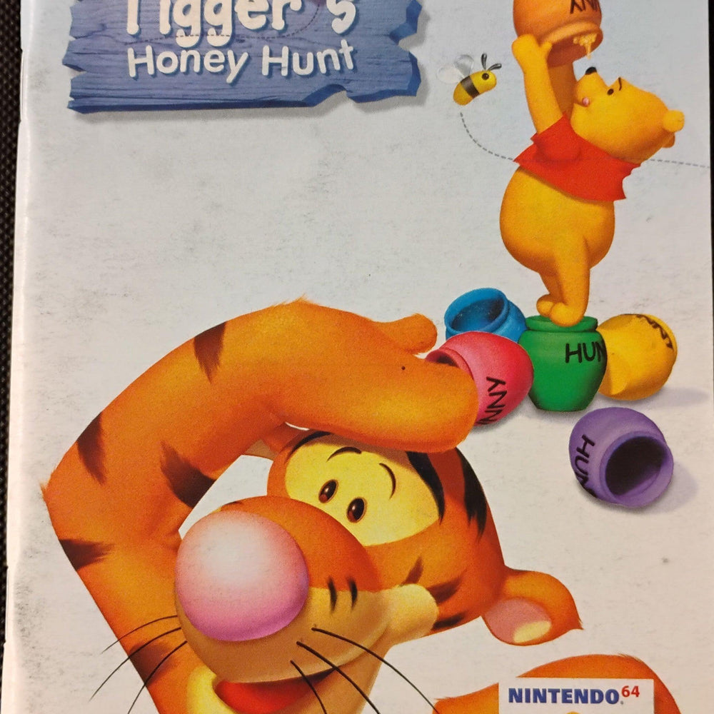 Tigger's Honey Hunt manual (Mindre kosmetiske fejl) (EUR) - ZZGames.dk