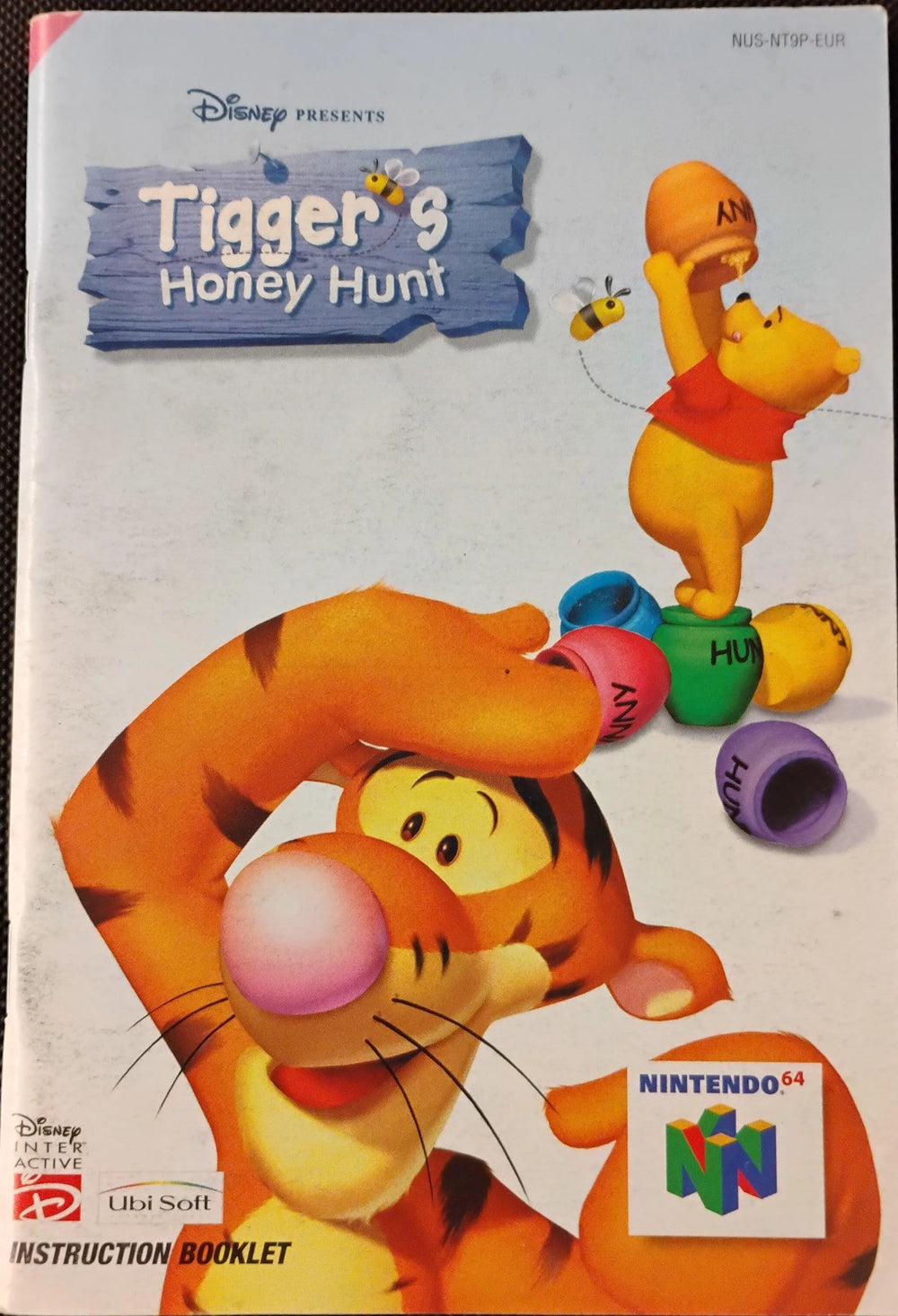 Tigger's Honey Hunt manual (Mindre kosmetiske fejl) (EUR) - ZZGames.dk