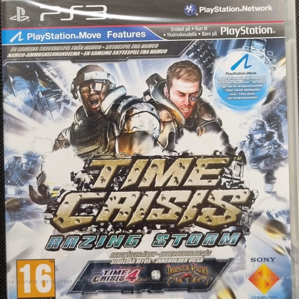 Time Crisis: Razing Storm (forseglet) - ZZGames.dk