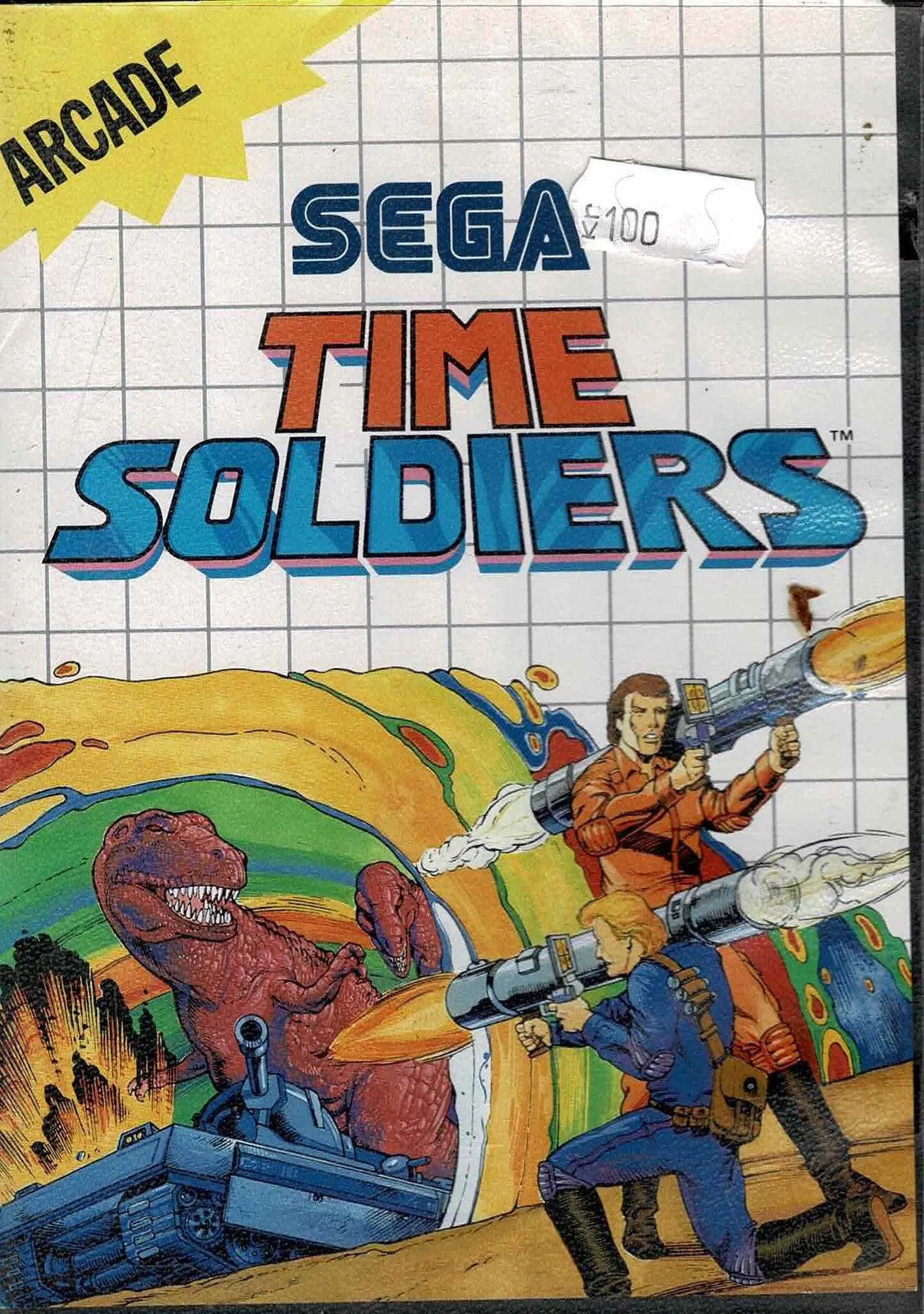 Time Soldiers (tegnet på manual) - ZZGames.dk