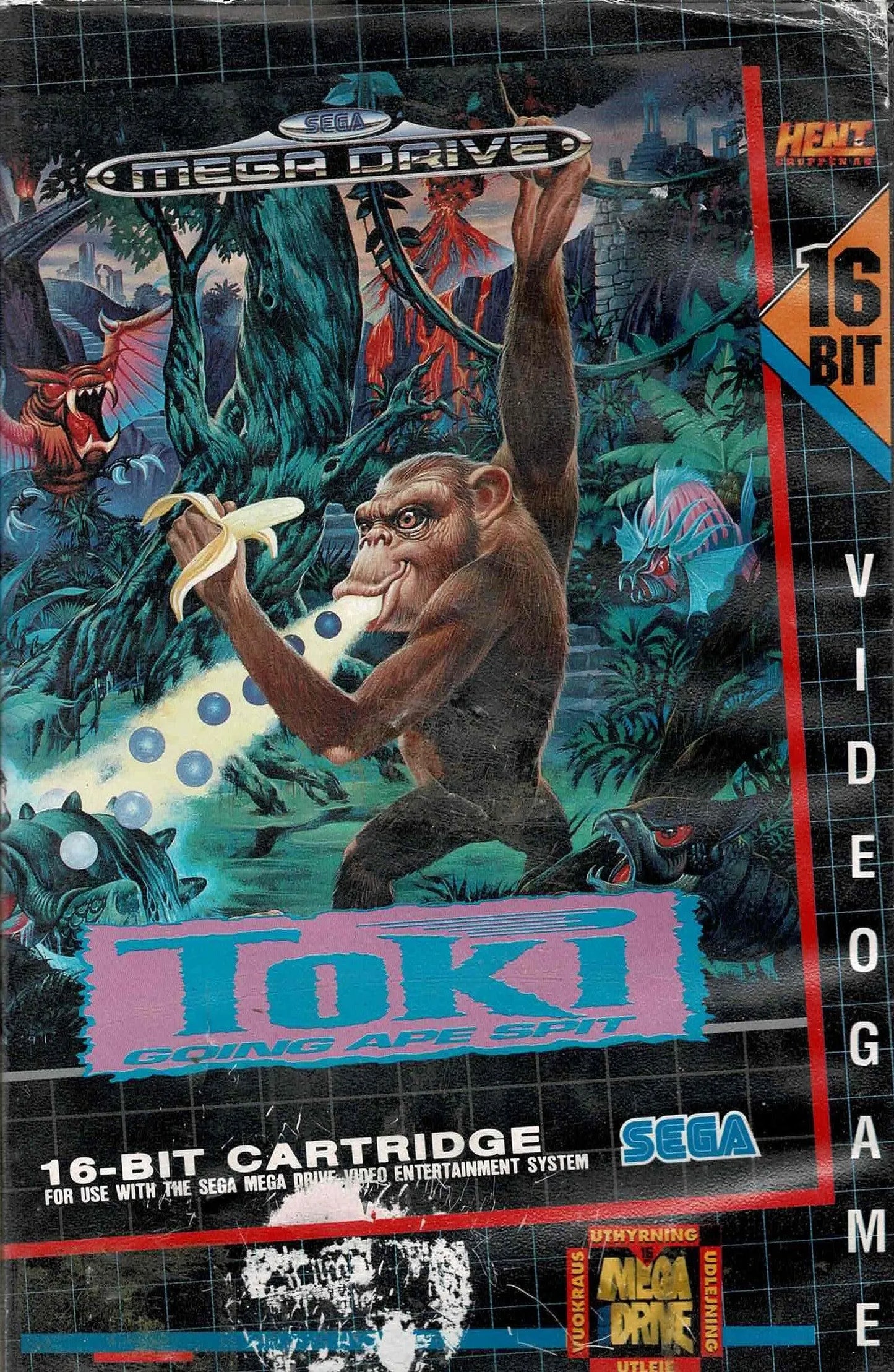 Toki Udlejningsæske (u. manual) - ZZGames.dk