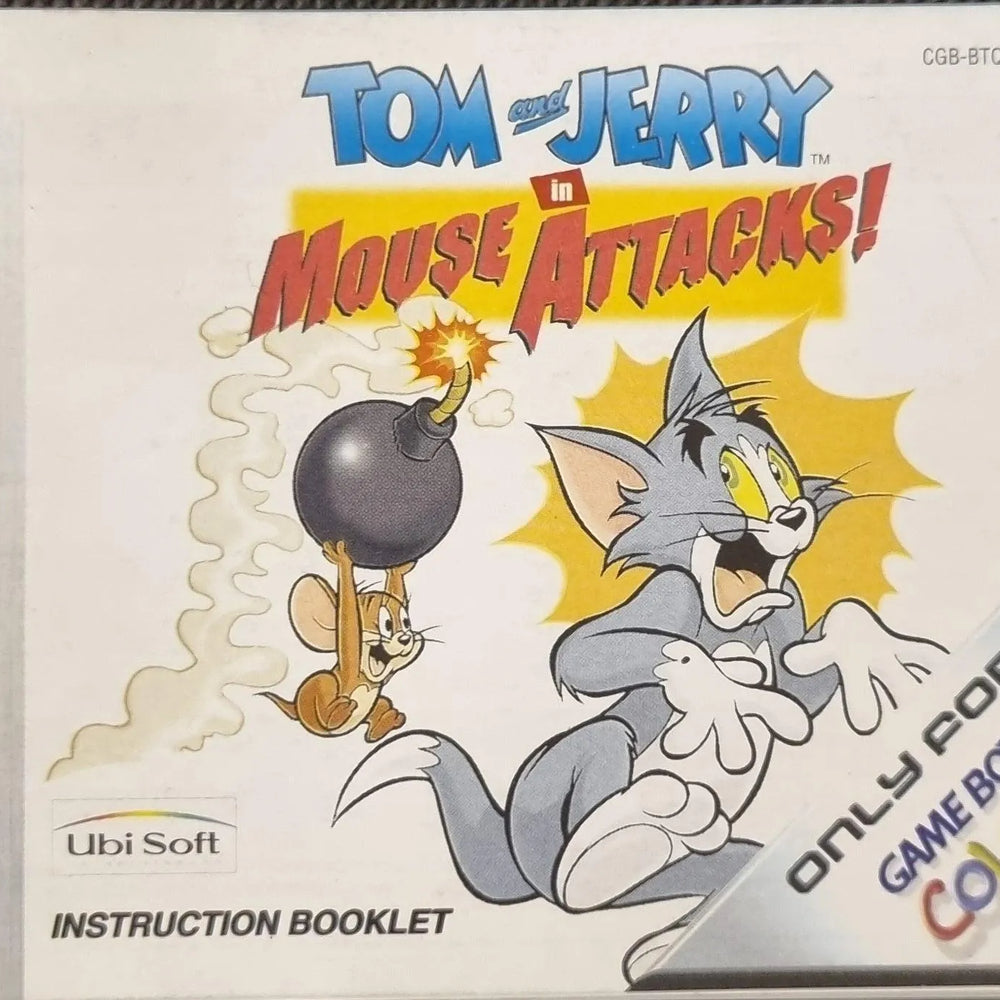 Tom & Jerry in Mouse Attacks manual (EUR) - ZZGames.dk