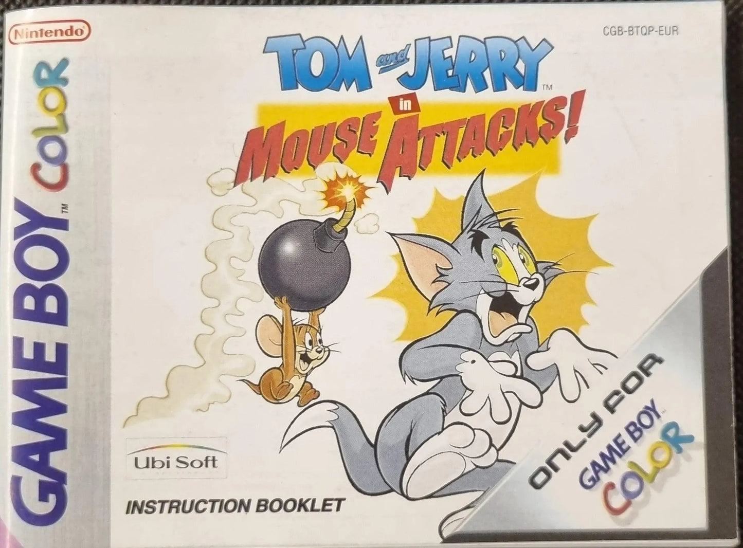 Tom & Jerry in Mouse Attacks manual (EUR) - ZZGames.dk