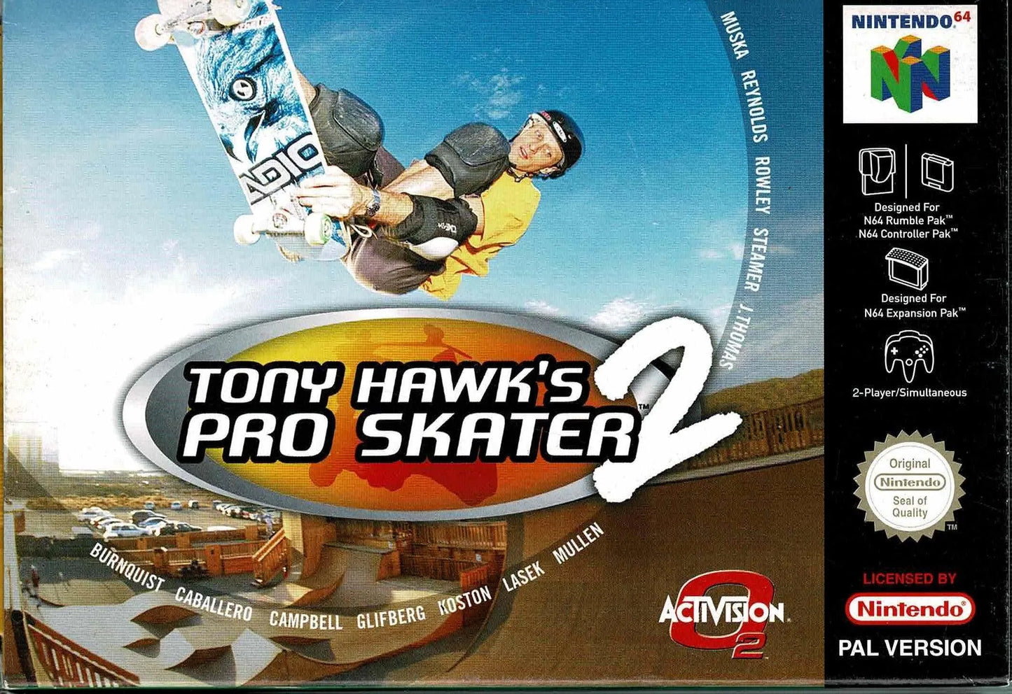 Tony Hawk's Pro Skater 2 i æske - ZZGames.dk