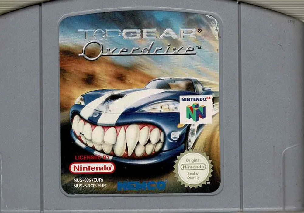 Top Gear Overdrive - ZZGames.dk