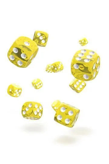 TRANSLUCENT: Yellow 12mm (36 pcs) - ZZGames.dk