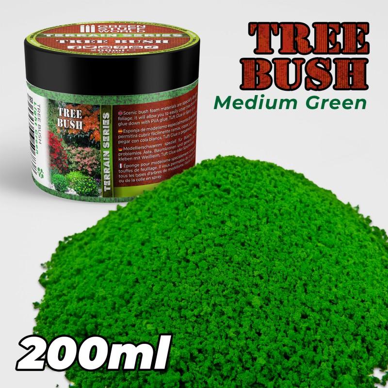 Tree Bush Clump Foliage - Medium Green - 200ml - ZZGames.dk
