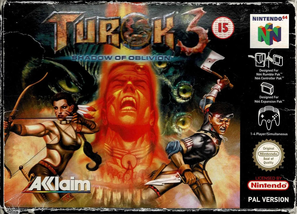 Turok 3 i æske (slidt æske) - ZZGames.dk