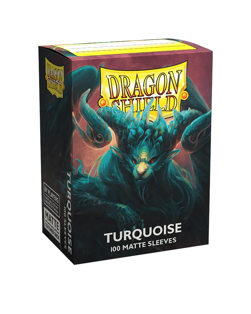 Turquoise Matte Standard (63x88mm) - ZZGames.dk