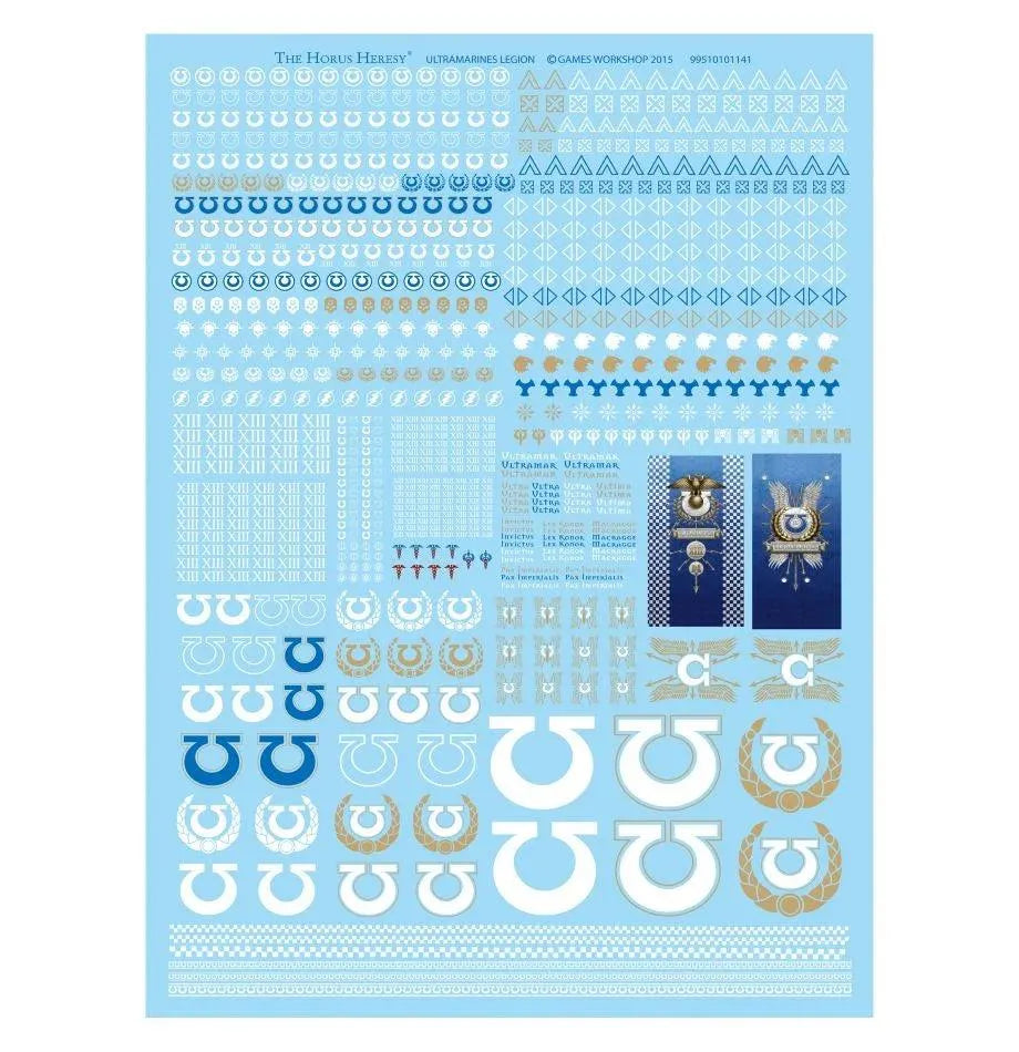 ULTRAMARINES LEGION TRANSFER SHEET - ZZGames.dk