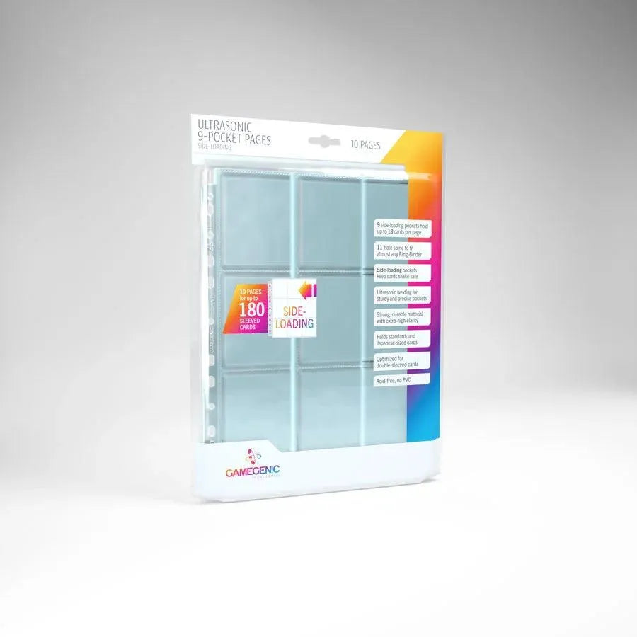 Ultrasonic 9-Pocket Pages Sideloading (10 pcs) - ZZGames.dk