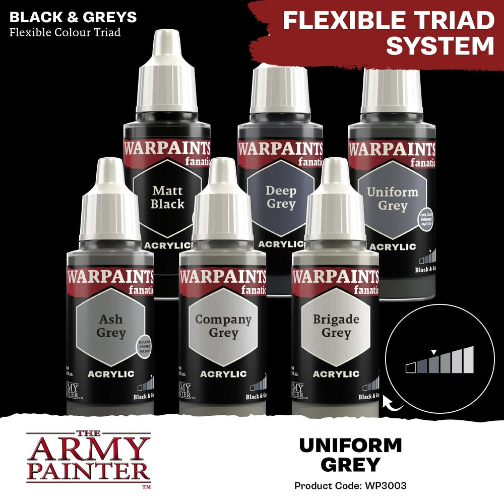 
                  
                    Uniform Grey (Warpaints Fanatic Acrylics) - ZZGames.dk
                  
                