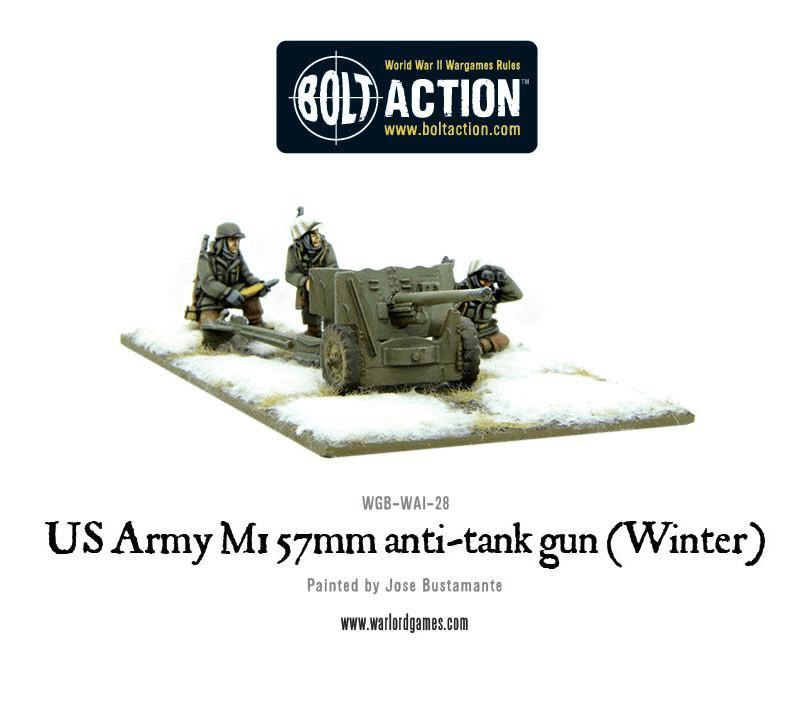 US Army 57mm anti-tank gun M1 (Winter) - ZZGames.dk