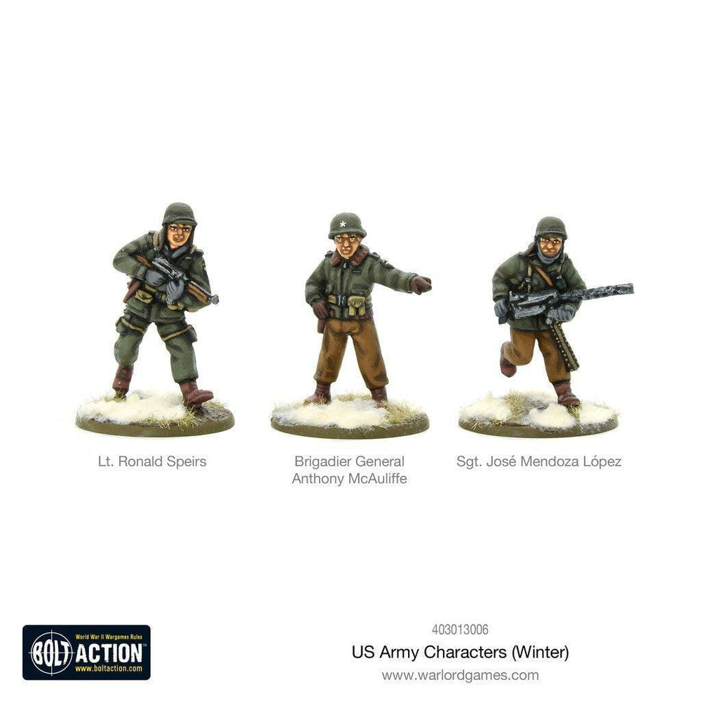 US Army Characters (Winter) - ZZGames.dk