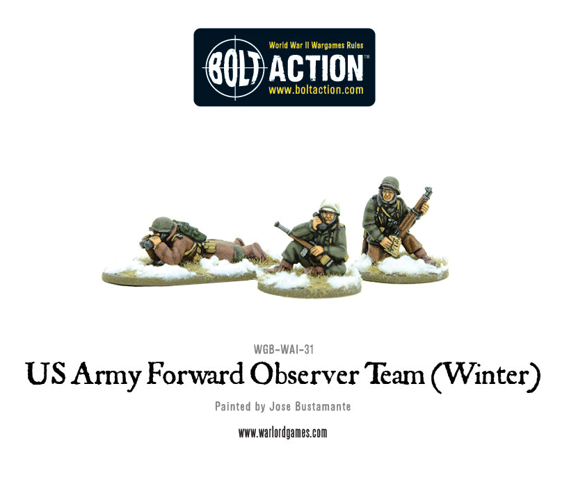 US Army Forward Observer team (Winter) - ZZGames.dk