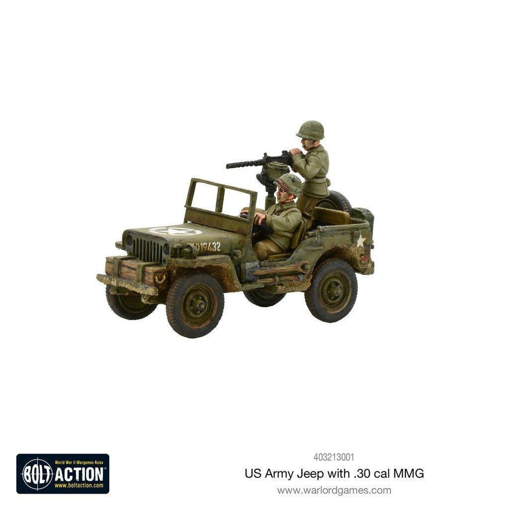 US Army Jeep with 30 Cal MMG - ZZGames.dk