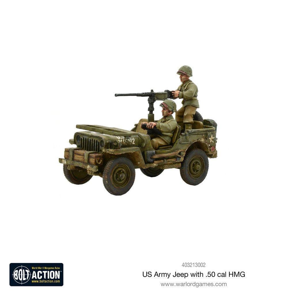 US Army Jeep with 50 Cal HMG - ZZGames.dk