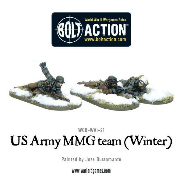 US Army MMG team (Winter) - ZZGames.dk