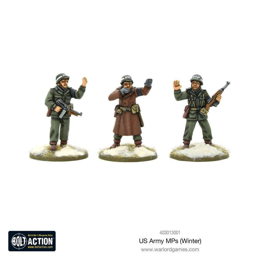US Army MPs (Winter) - ZZGames.dk