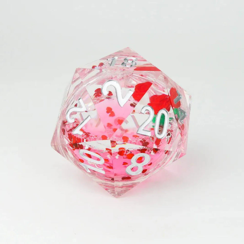 
                  
                    Valentine Rose 54mm Snowglobe D20 Dice - ZZGames.dk
                  
                