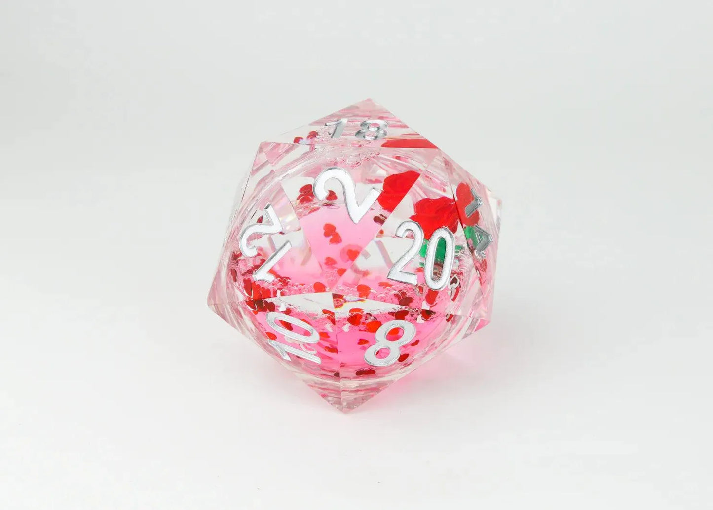 
                  
                    Valentine Rose 54mm Snowglobe D20 Dice - ZZGames.dk
                  
                