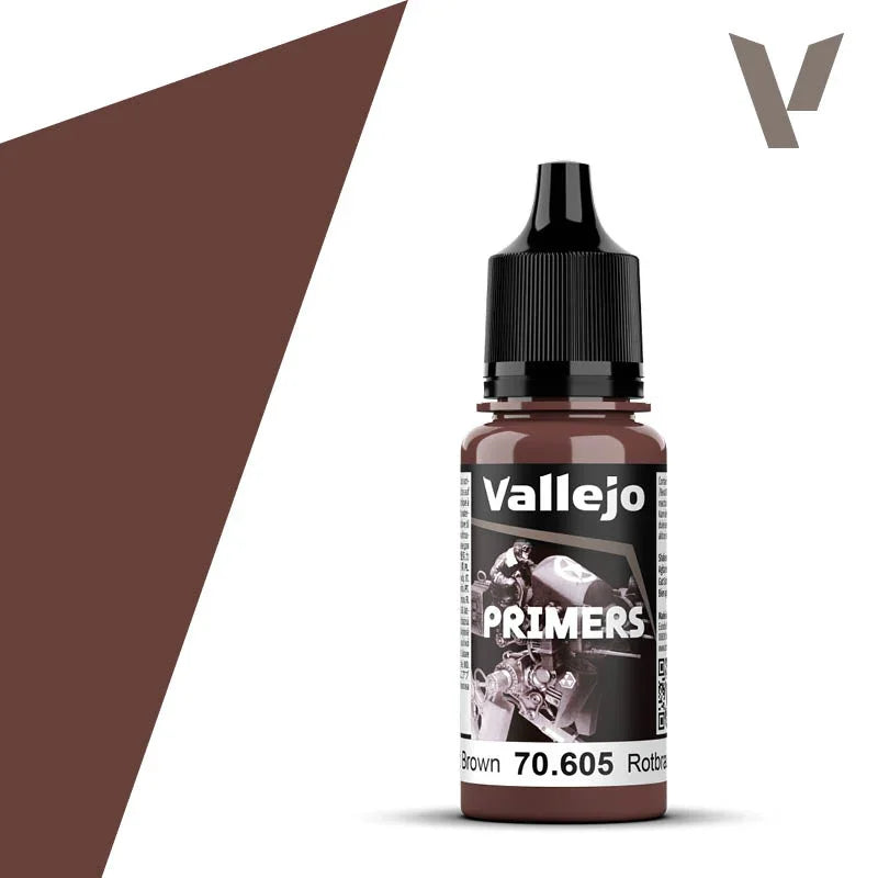 Surface Primer German Red Brown 18ml - ZZGames.dk