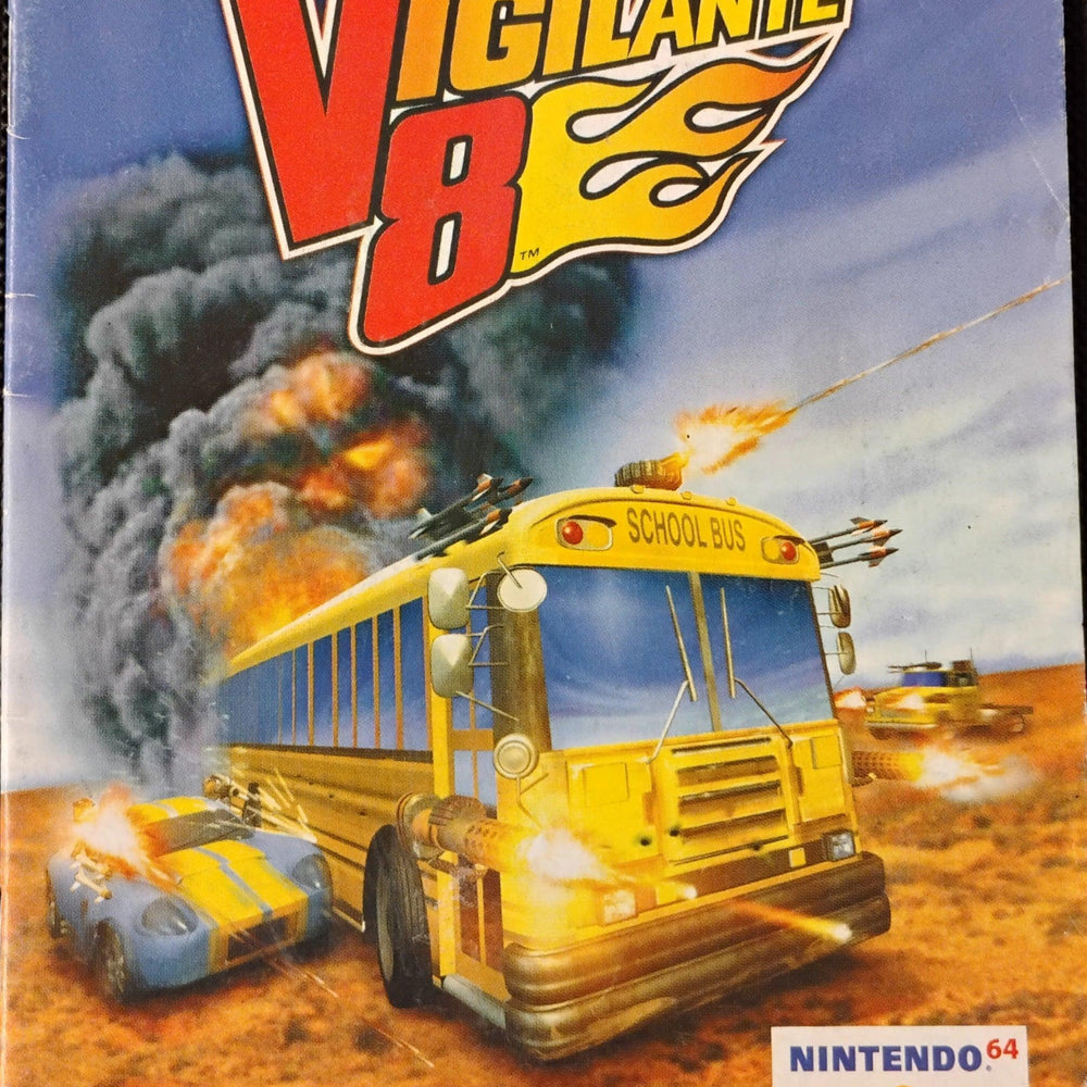 Vigilante 8 manual (UKV) - ZZGames.dk