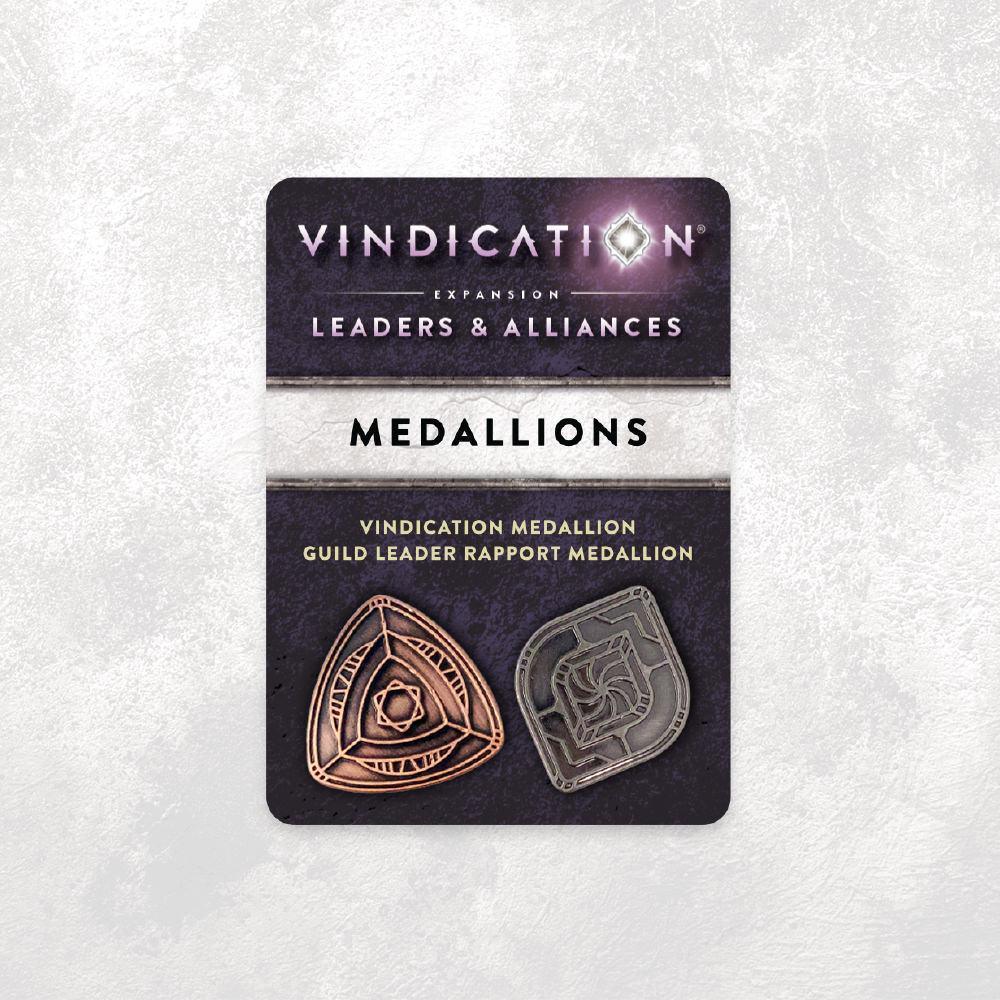 Vindication - Metal Threshold Medallions - ZZGames.dk