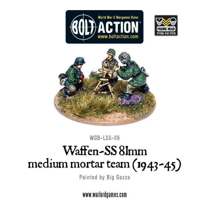 Waffen-SS 81mm medium mortar team - ZZGames.dk