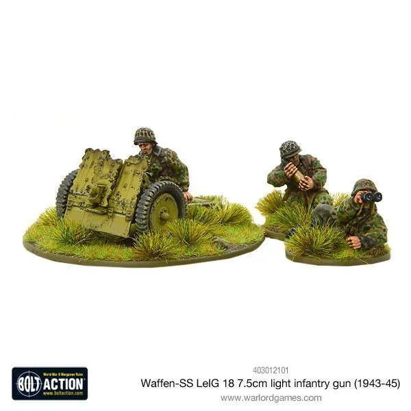 Waffen-SS LeIG 18 7.5cm light infantry gun - ZZGames.dk