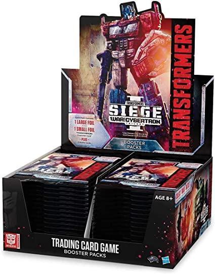 WAR FOR CYBERTRON: SIEGE I BOOSTER PACKS DISPLAY - ZZGames.dk
