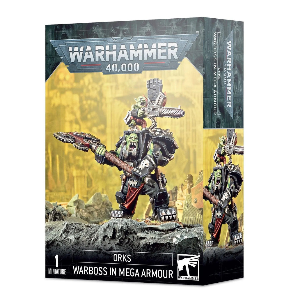 ORK WARBOSS IN MEGA ARMOUR - ZZGames.dk