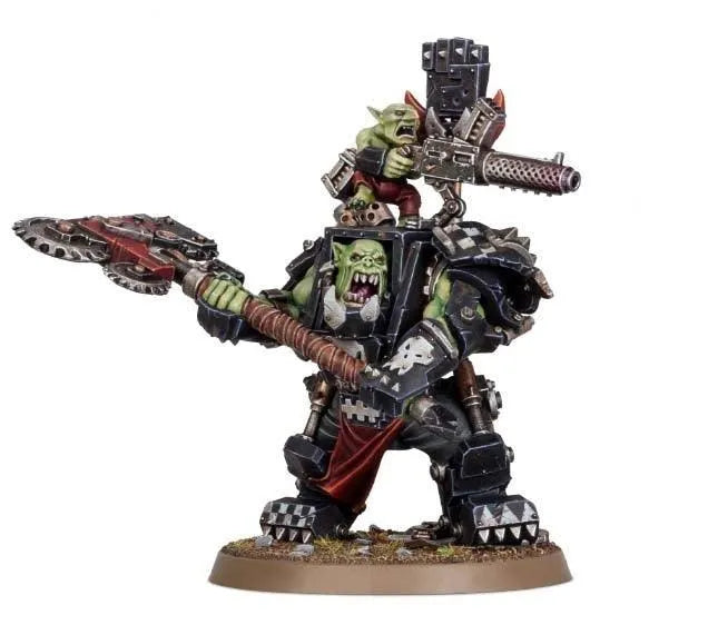 ORK WARBOSS IN MEGA ARMOUR - ZZGames.dk