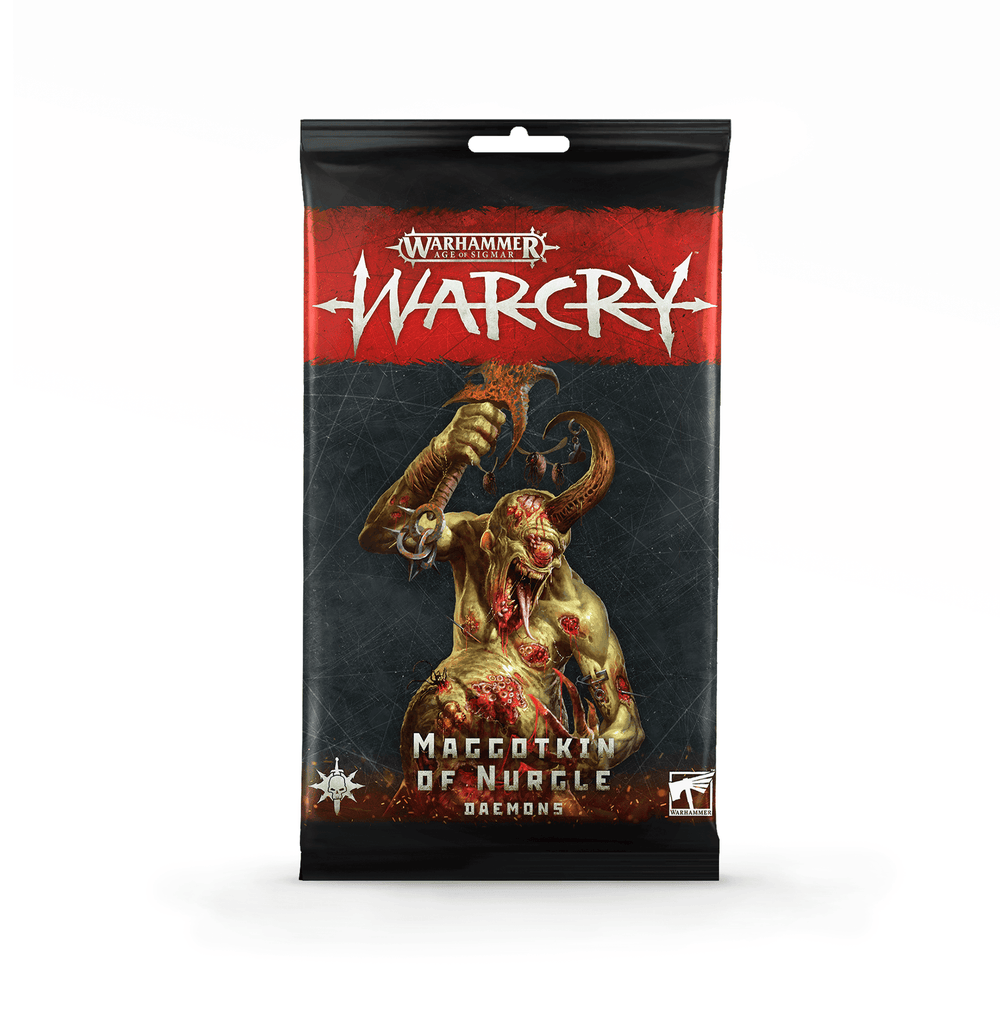 WARCRY: NURGLE DAEMONS CARD PACK - ZZGames.dk