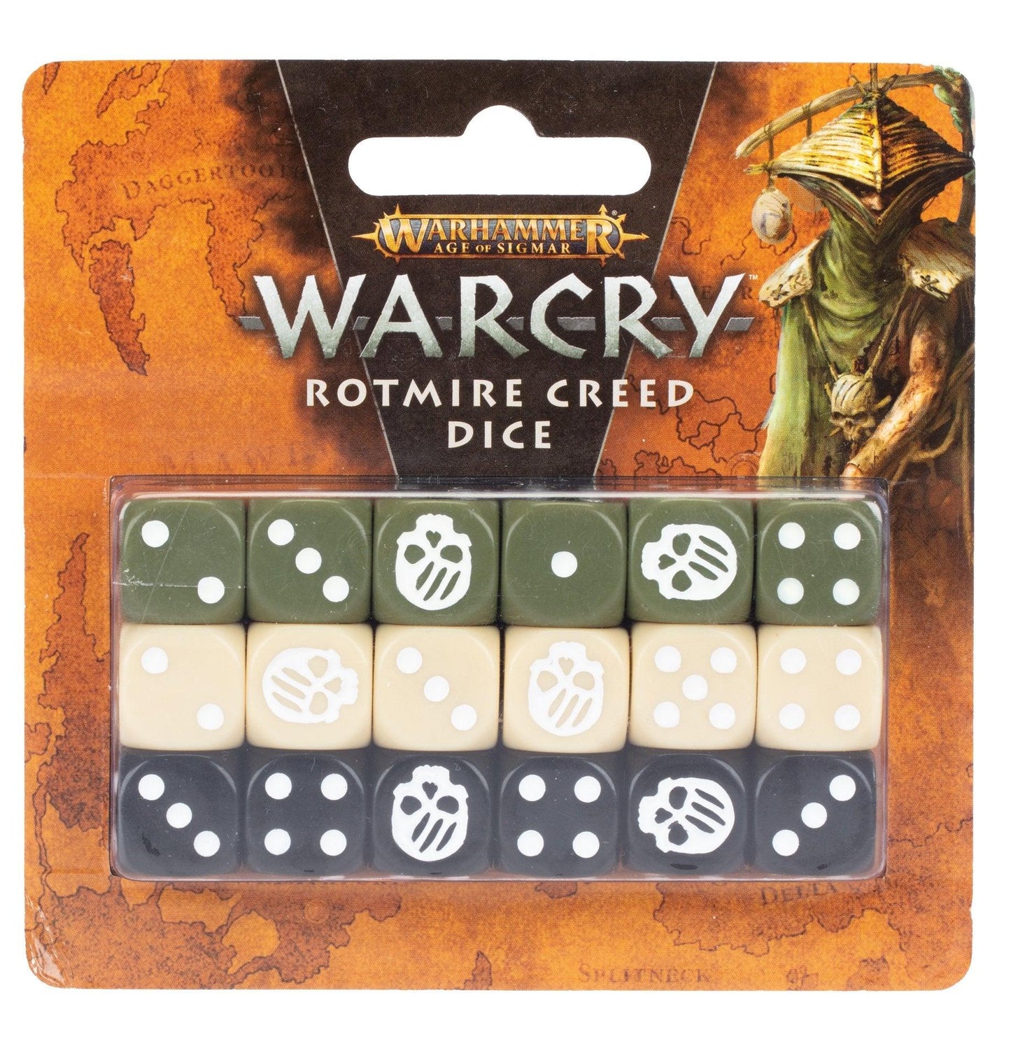 WARCRY: ROTMIRE CREED DICE - ZZGames.dk