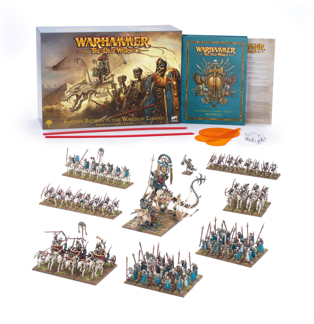 WARHAMMER: THE OLD WORLD - CORE SET TOMB KINGS OF KHEMRI EDITION - ZZGames.dk