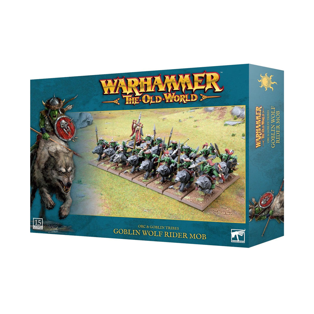 WARHAMMER: THE OLD WORLD - GOBLIN WOLF RIDER MOB - ZZGames.dk