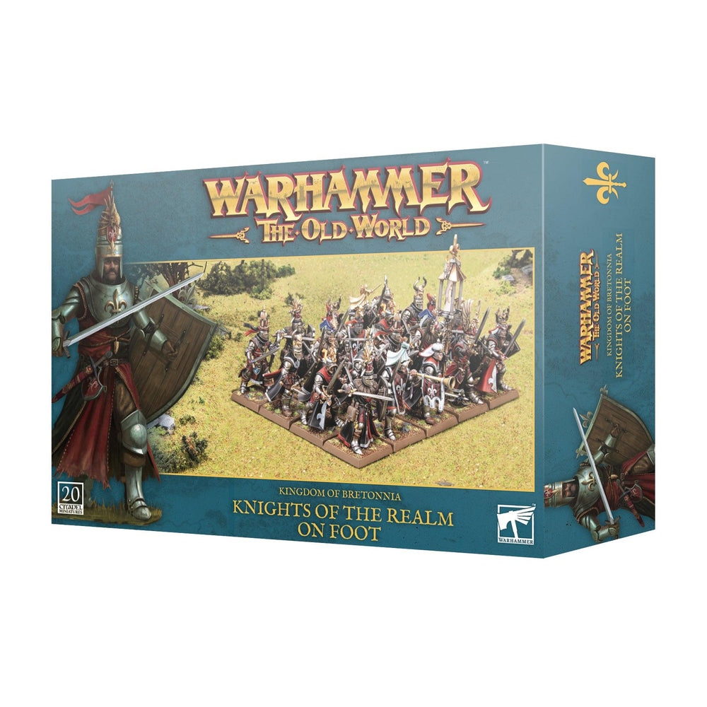 WARHAMMER: THE OLD WORLD - KNIGHTS OF THE REALM ON FOOT - ZZGames.dk