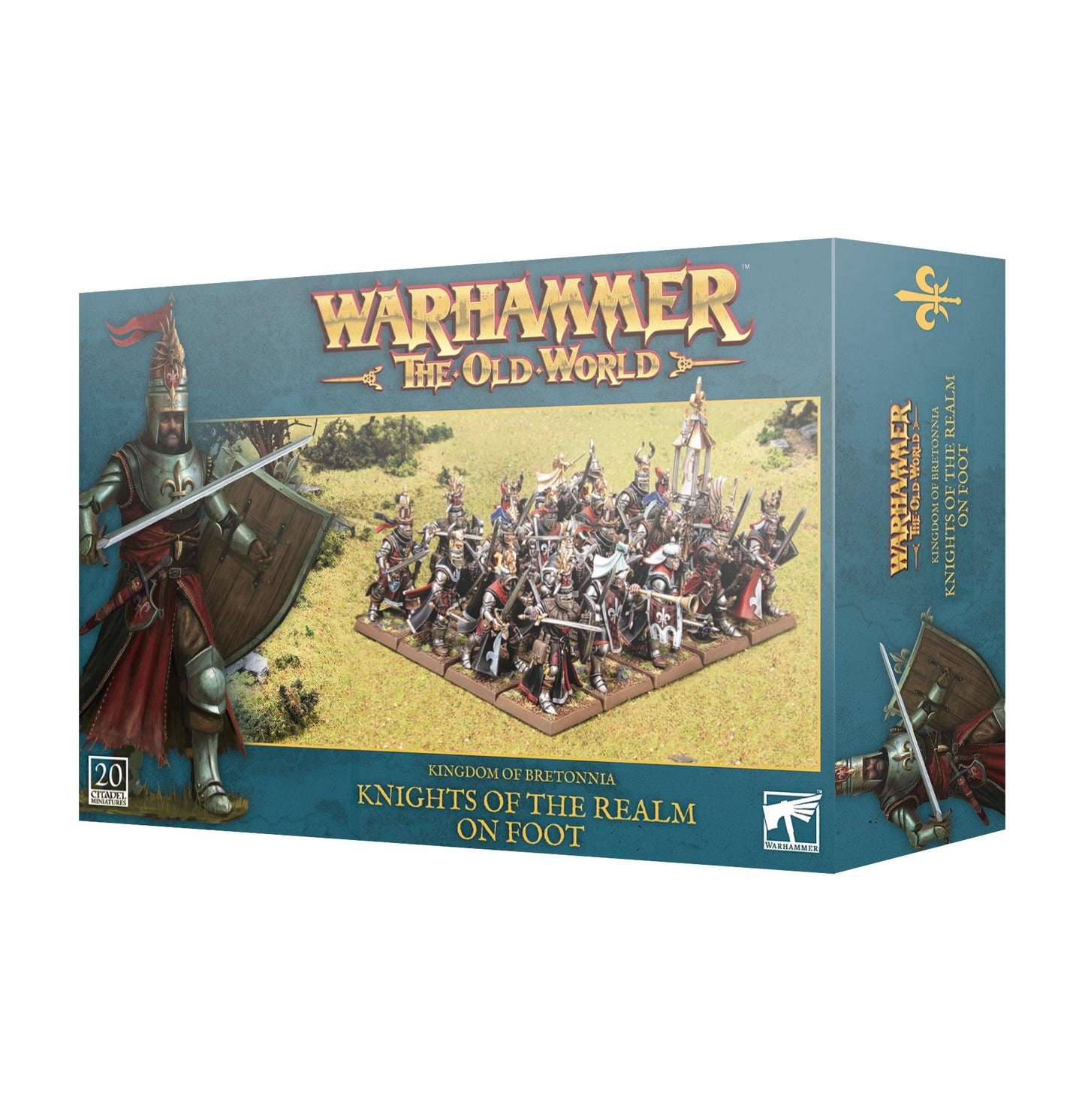 WARHAMMER: THE OLD WORLD - KNIGHTS OF THE REALM ON FOOT - ZZGames.dk