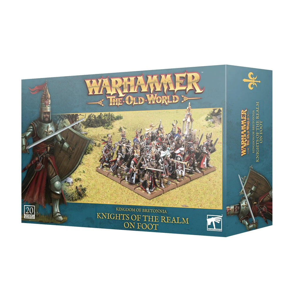 Warhammer: The Old World - Knights Of The Realm On Foot - ZZGames.dk