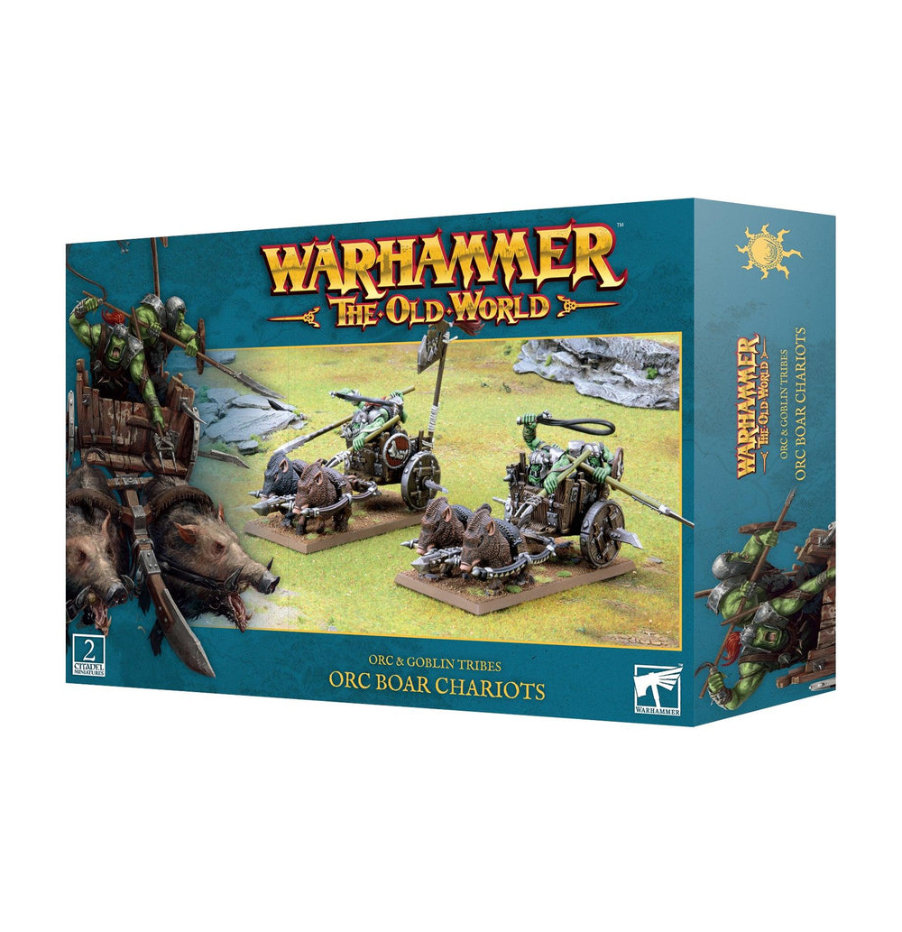 WARHAMMER: THE OLD WORLD - ORC BOAR CHARIOTS - ZZGames.dk