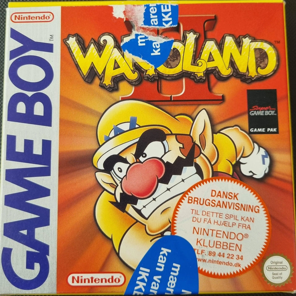 Wario Land 2 i æske (Mindre kosmetiske fejl) - ZZGames.dk