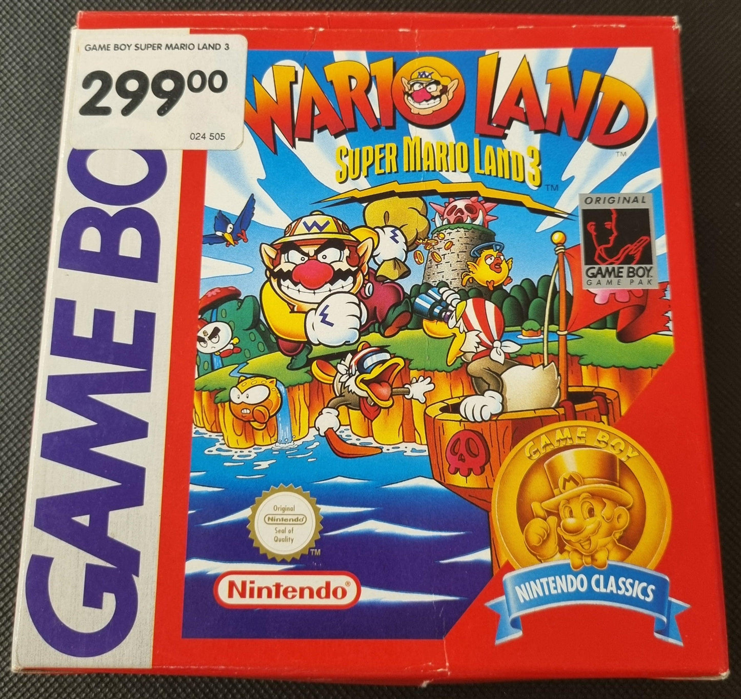 Wario Land i æske (Nintendo Classics) (Buk på forsiden) - ZZGames.dk
