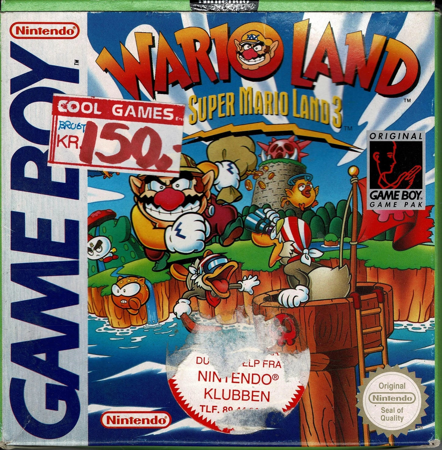 Wario Land i æske - ZZGames.dk