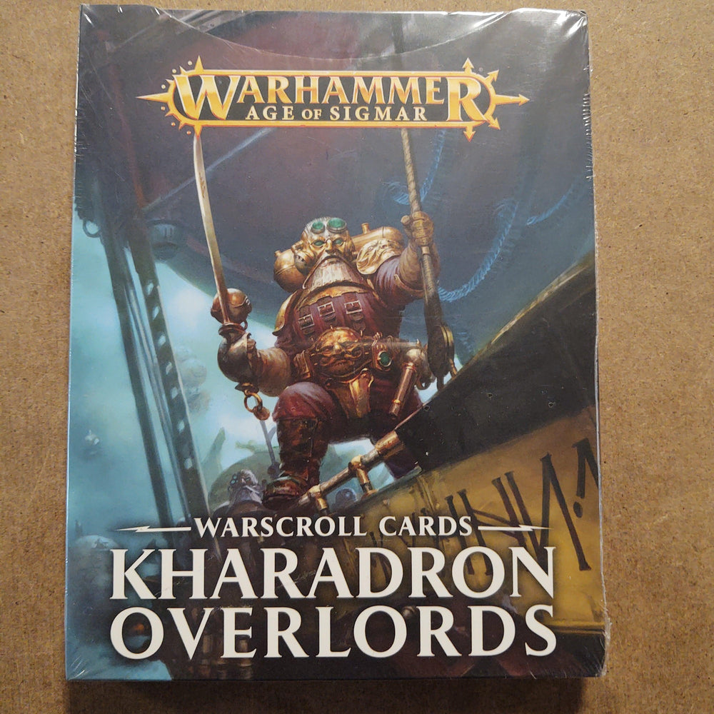 WARSCROLL CARDS: KHARADRON OVERLORDS - ZZGames.dk