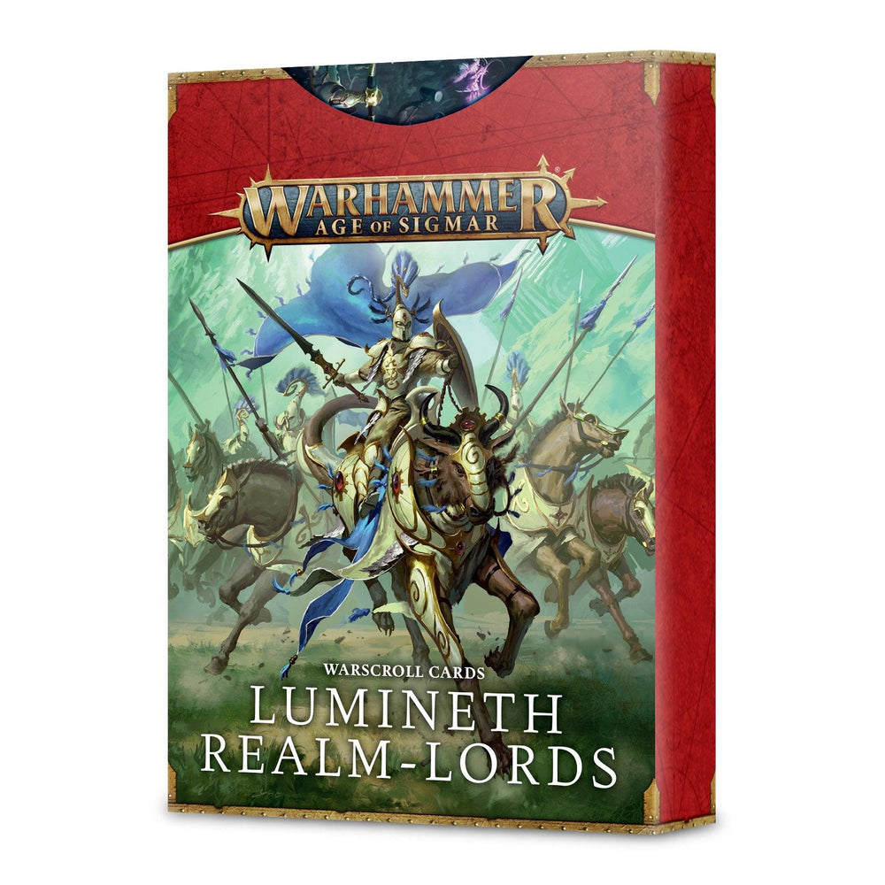WARSCROLL CARDS: LUMINETH REALM-LORDS (2022) - ZZGames.dk
