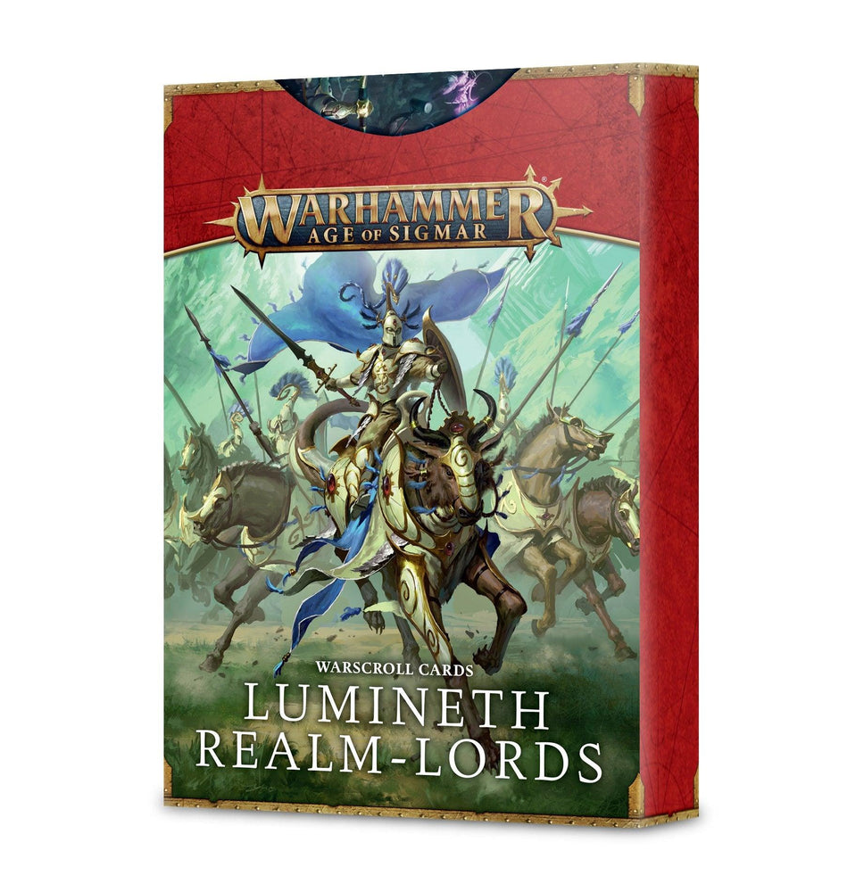 WARSCROLL CARDS: LUMINETH REALM-LORDS (2022) - ZZGames.dk