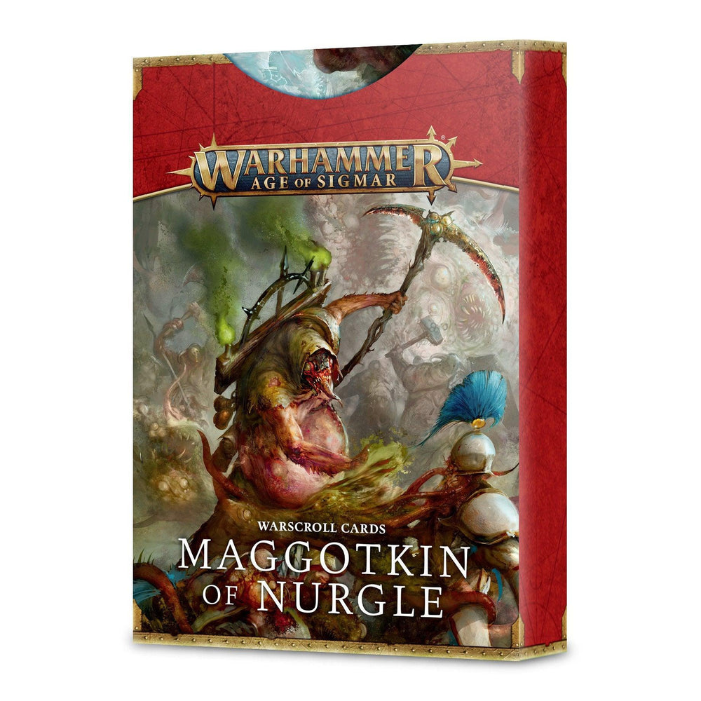 WARSCROLL CARDS: MAGGOTKIN OF NURGLE - ZZGames.dk