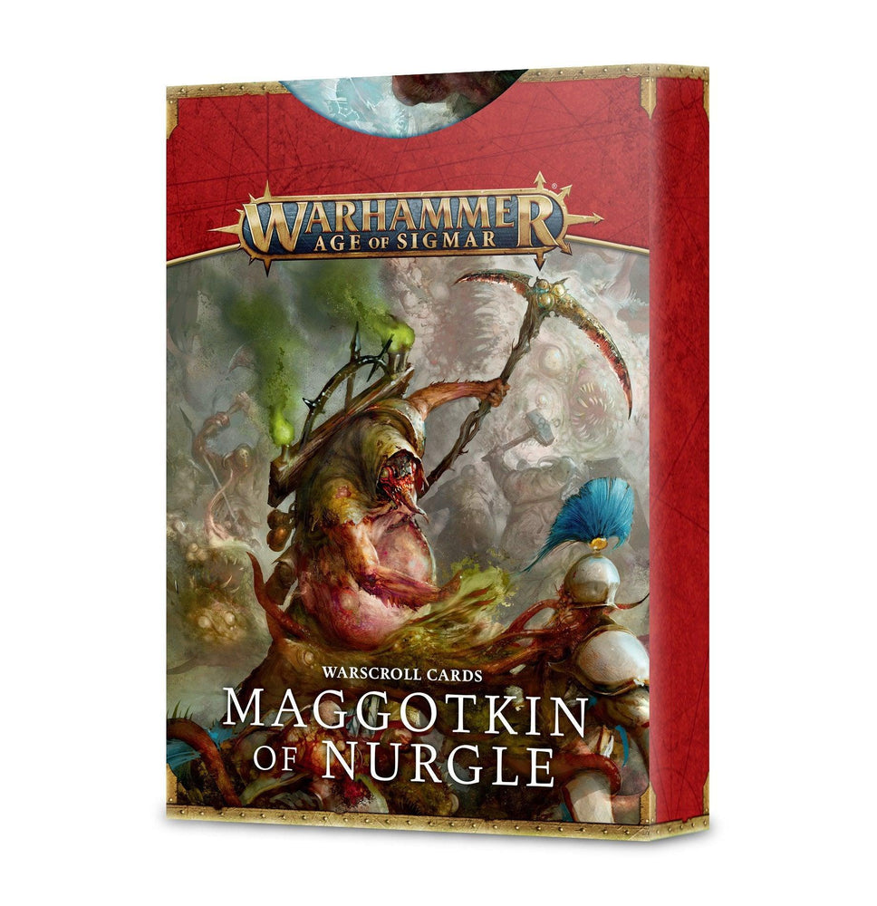 WARSCROLL CARDS: MAGGOTKIN OF NURGLE - ZZGames.dk