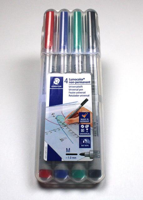 Water Soluble 4-Pack Markers Medium-Tip - ZZGames.dk
